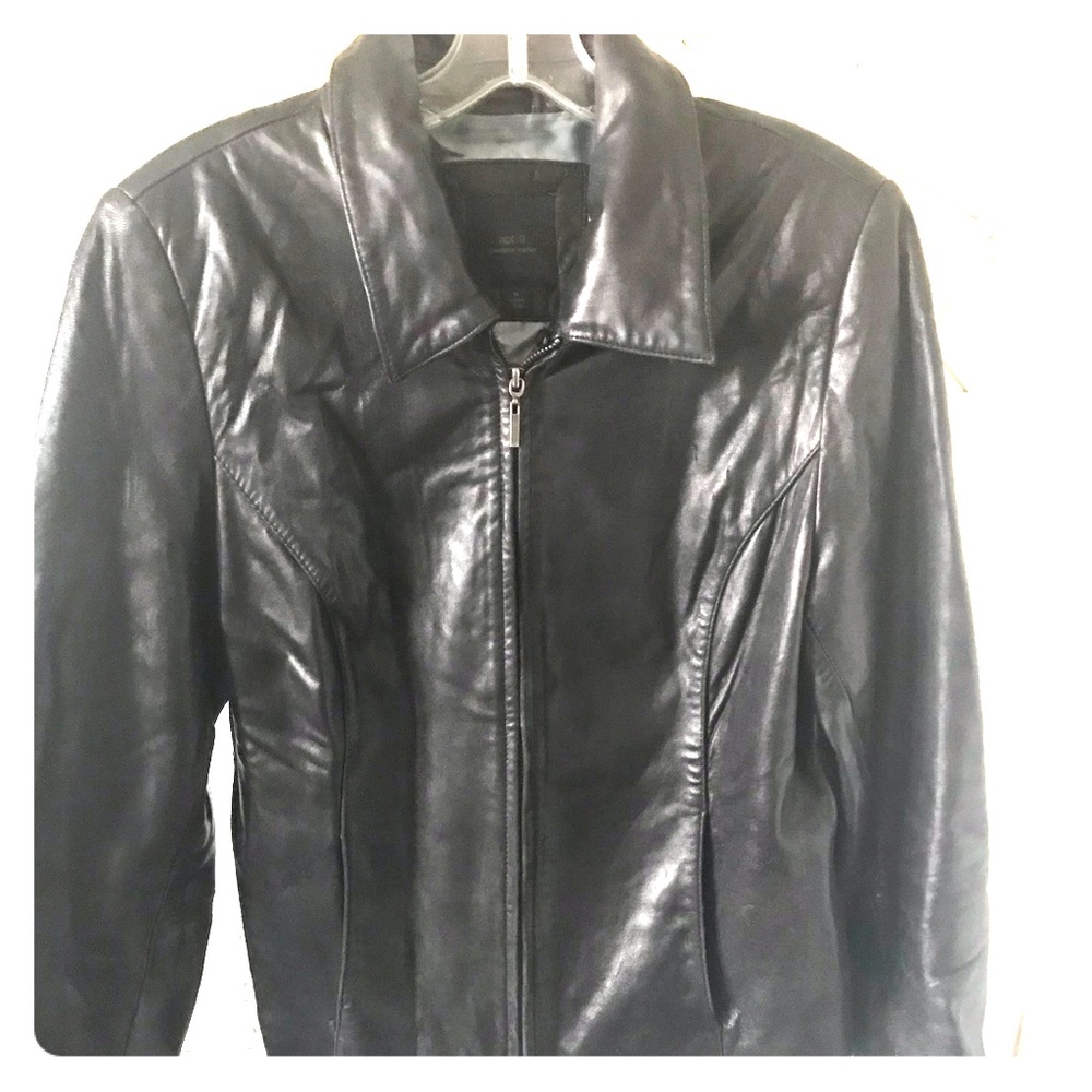Lamb skin Leather Jacket